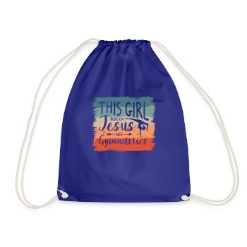 I'm The Crazy Rehab Nurse They Warned You About RN - Drawstring Bag - royal blue - Front