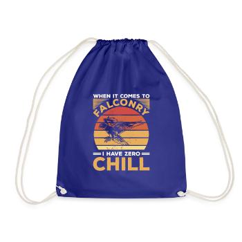 I'm The Crazy Rehab Nurse They Warned You About RN - Drawstring Bag - royal blue - Front