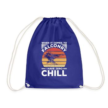 I'm The Crazy Rehab Nurse They Warned You About RN - Drawstring Bag - royal blue - Front