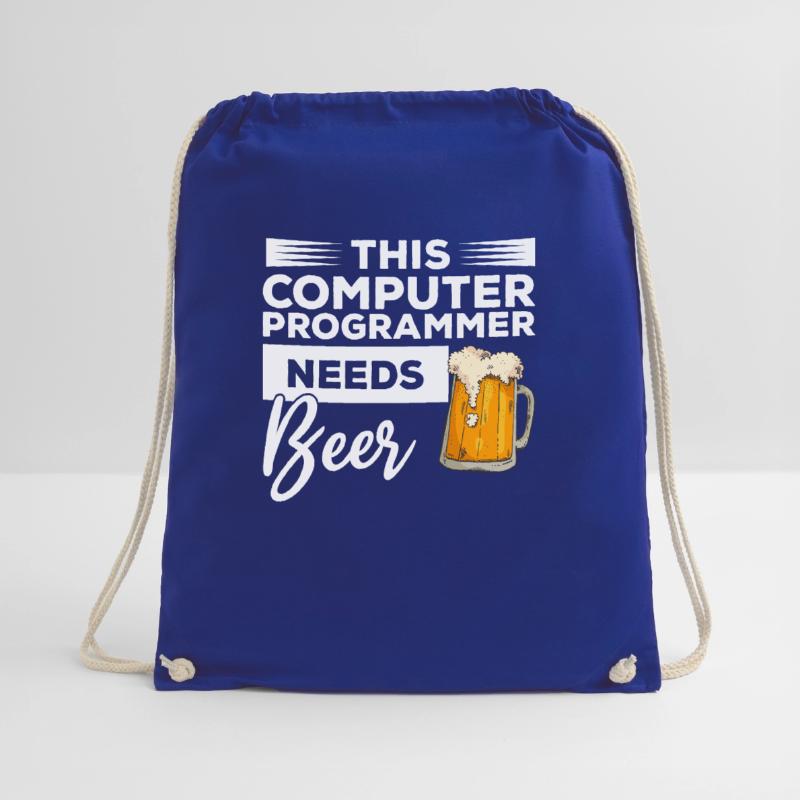 Dieser Computerprogrammierer braucht Bierprogrammierung Turnbeutel