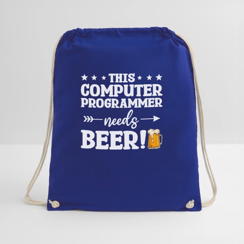 Dieser Computerprogrammierer braucht Bierprogrammierung Turnbeutel