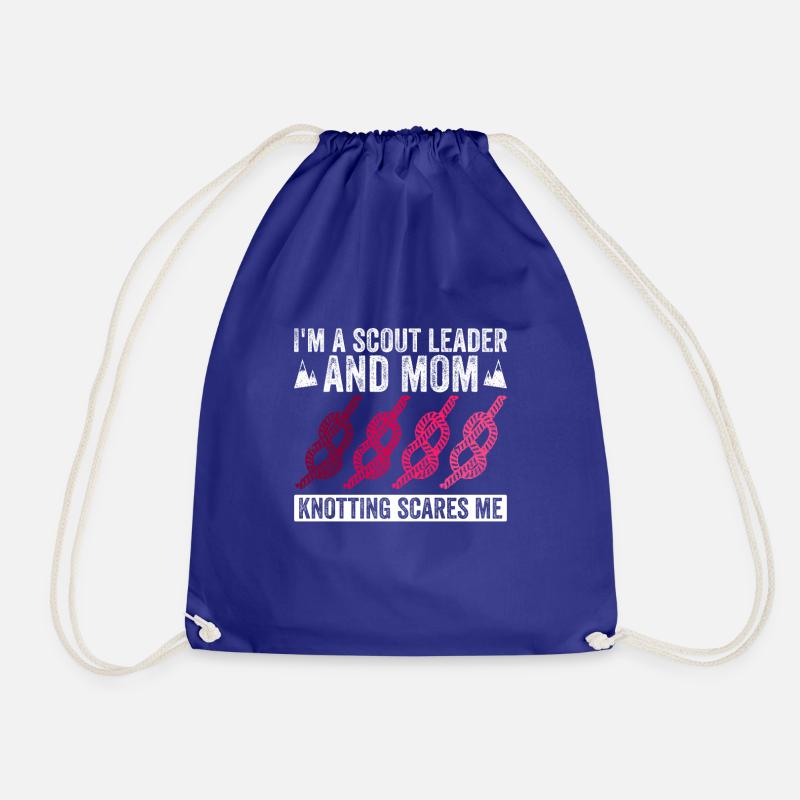 Pfadfindermutter-design Für Eine - Drawstring Bag - royal blue