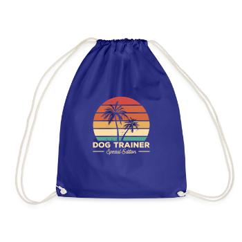 Vintage Dog Trainer Special Edition Chiens - Sac de sport léger - bleu roi - Devant