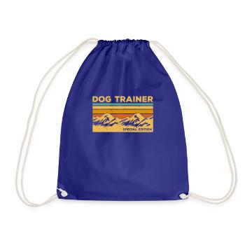 Vintage Dog Trainer Special Edition Chiens - Sac de sport léger - bleu roi - Devant