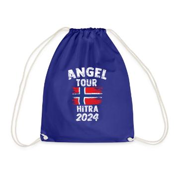 HITRA 2024 - Voyage de pêche en Norvège personnalisable - Sac de sport léger - bleu roi - Devant