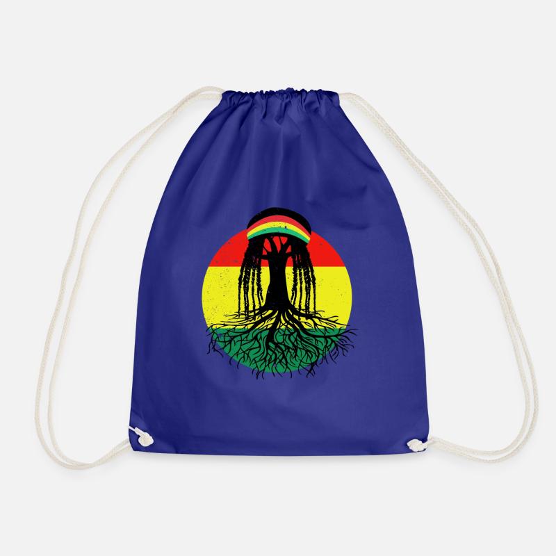 Reggae Roots - Turnbeutel - Königsblau