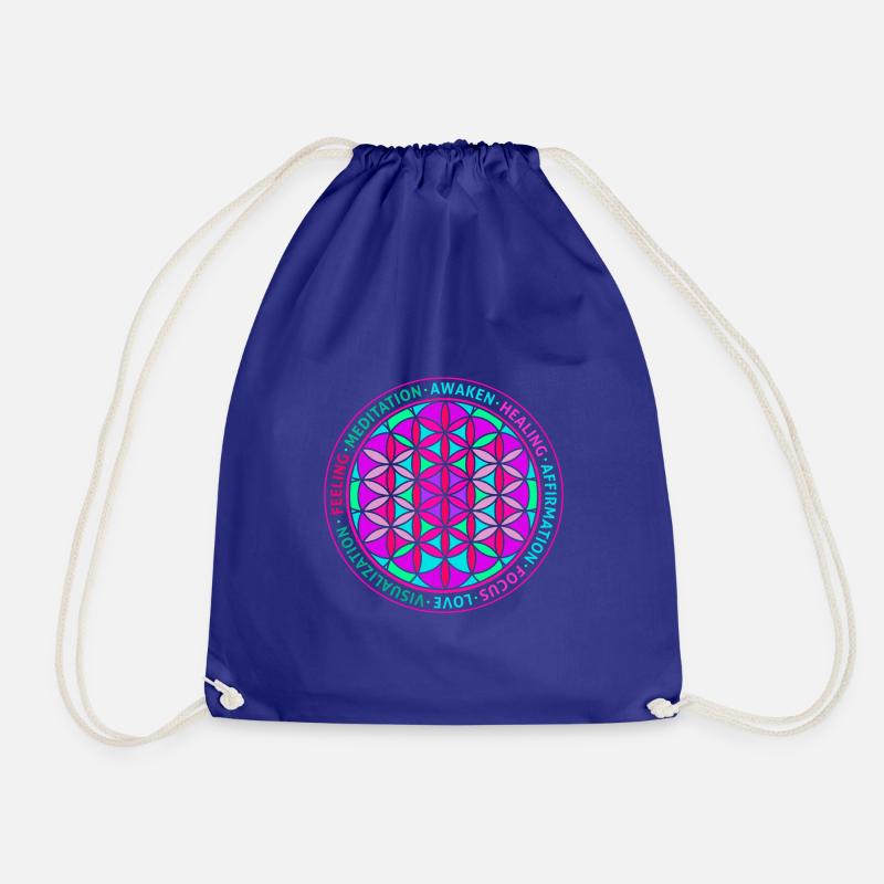 Awaken - Drawstring Bag - royal blue