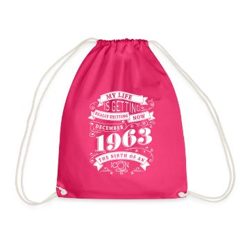December 1963 The birth of an icon - Sac de sport léger - fuchsia - Devant