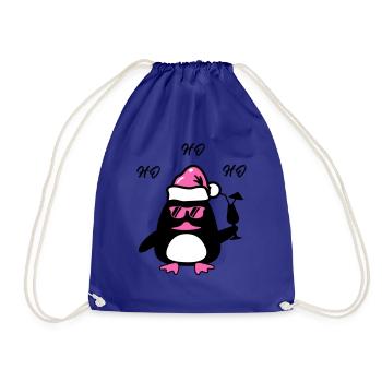 Noël du canard de plage - Sac de sport léger - bleu roi - Devant