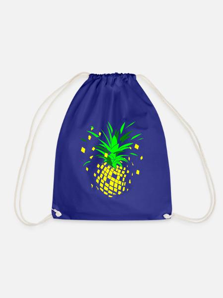 Ananas fruchtige Explosion - Turnbeutel - Königsblau
