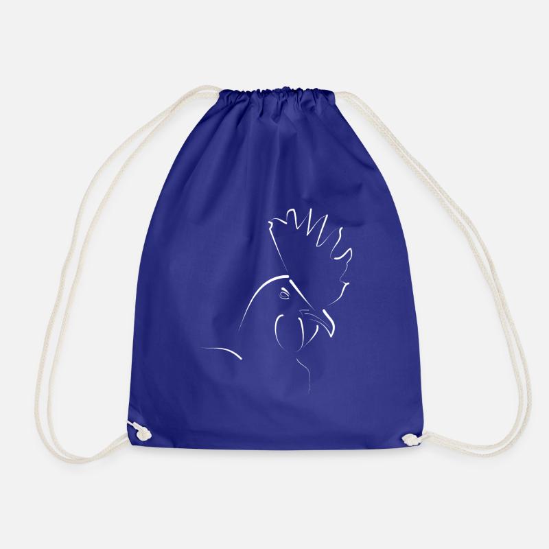 Dick - Drawstring Bag - royal blue