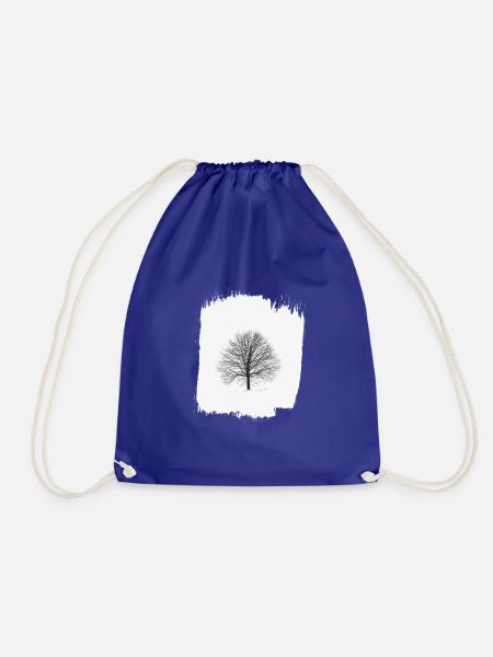 Tree-Shirt - Turnbeutel - Königsblau