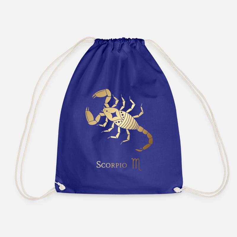 SCORPION - Drawstring Bag - royal blue