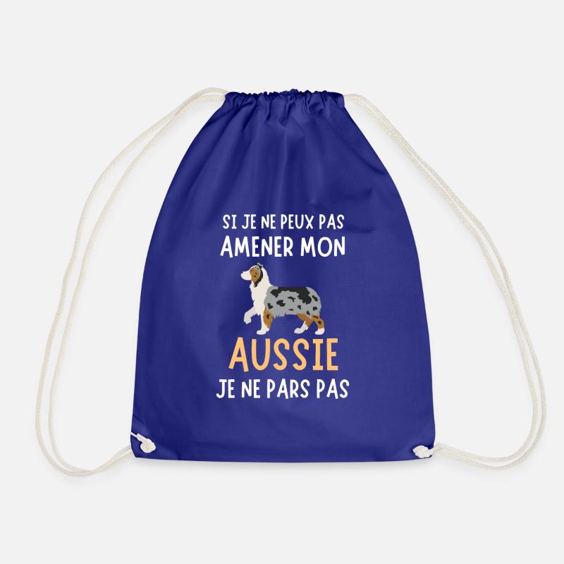 Berger australien aussie - Sac de sport léger - bleu roi