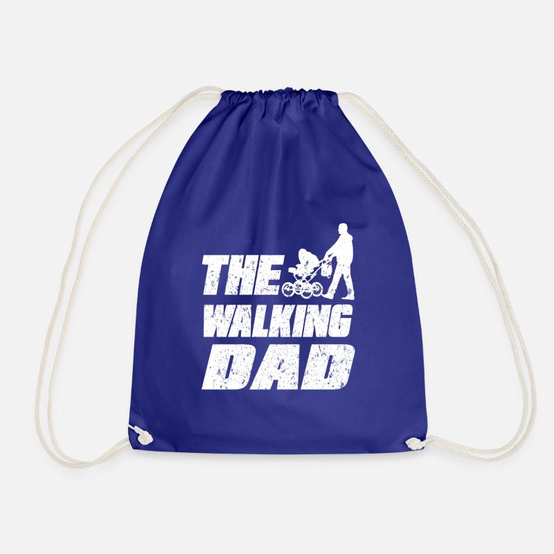 The Walking dad - Turnbeutel - Königsblau