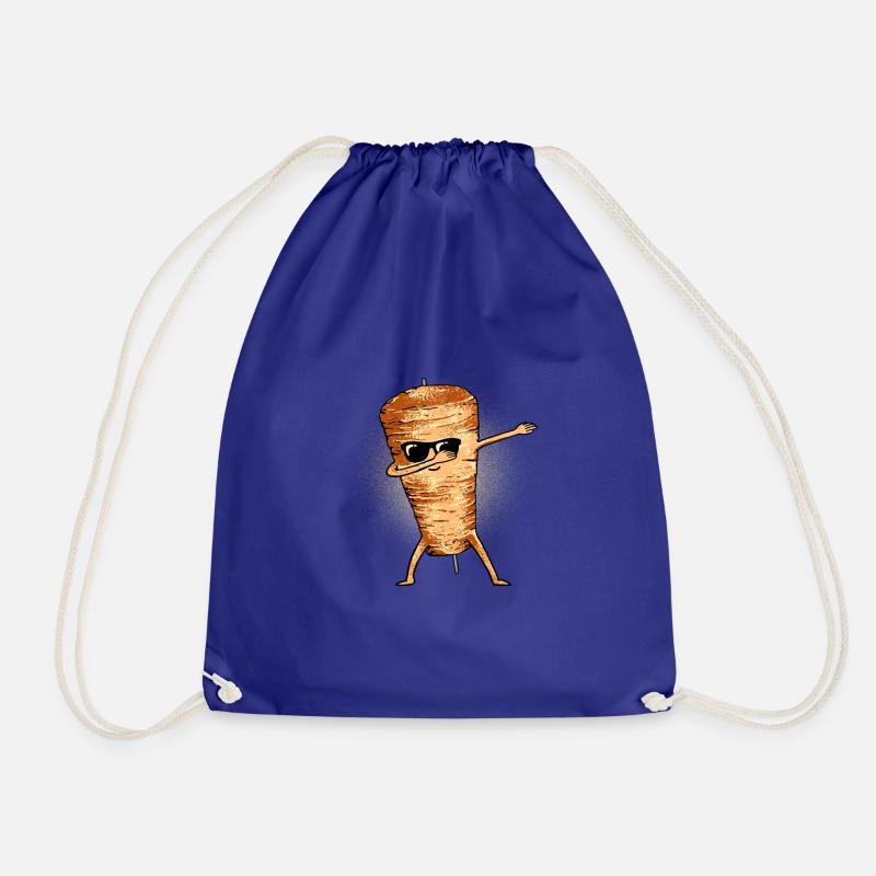 Dabbender doner kebab Doner Dab - Drawstring Bag - royal blue