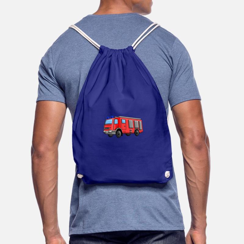 Fire engine Fire engine Fire engine Fire engine Drawstring Bag