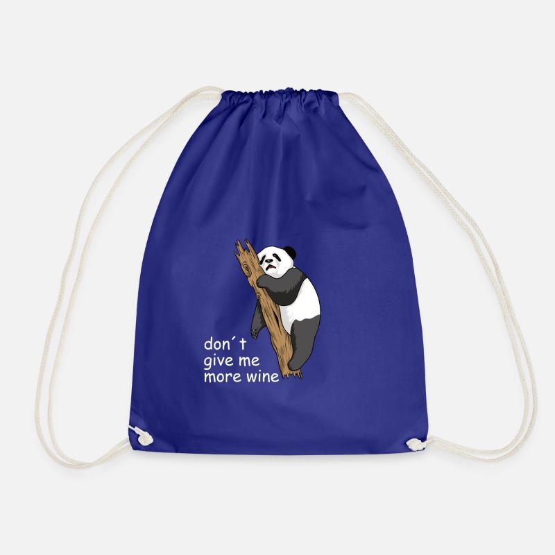 Funny animals - Drawstring Bag - royal blue