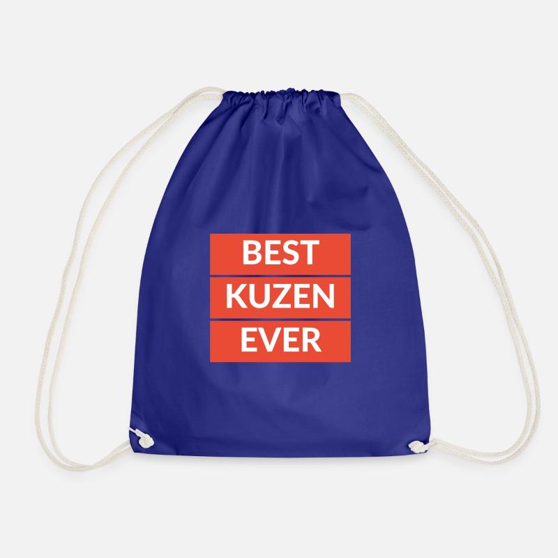 Best Kuzen Ever Türkische Geschenkidee Hediyelik - Turnbeutel - Königsblau