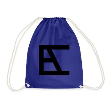 Name logo <> Ella - Drawstring Bag - royal blue - Front