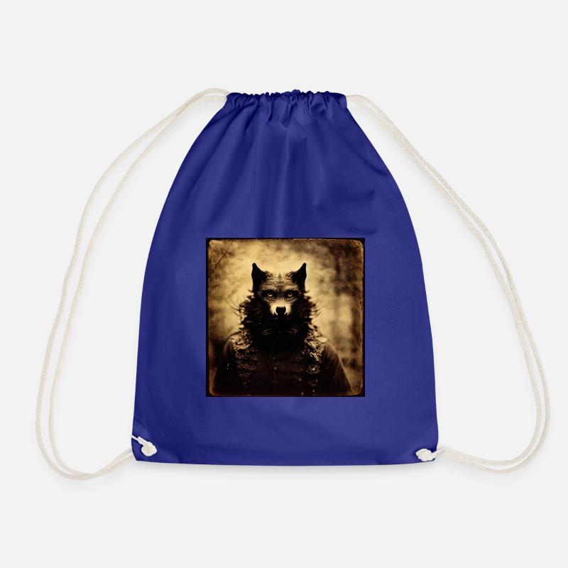 Werewolf - Drawstring Bag - royal blue