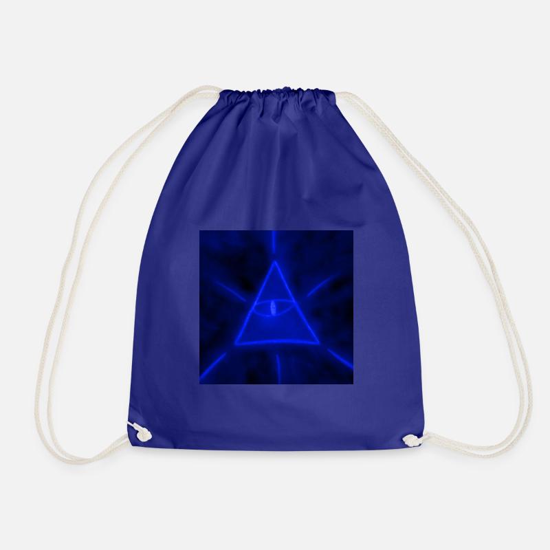 ELECTRIC BLUE BEING - Drawstring Bag - royal blue