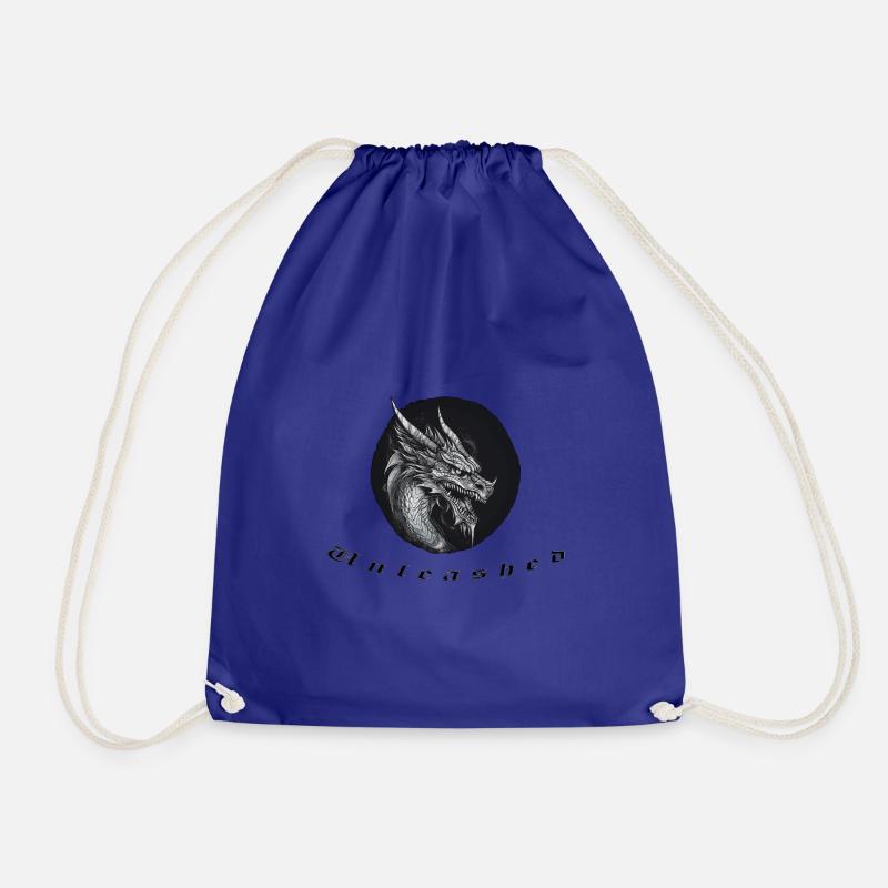 Unleashed - Drawstring Bag - royal blue