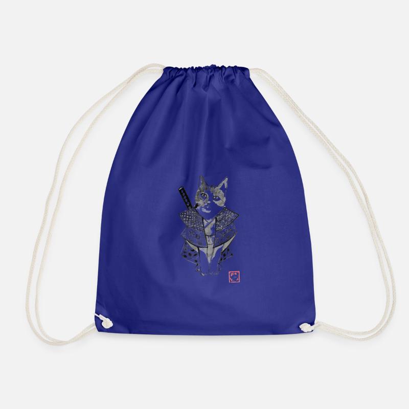chatmourai - Drawstring Bag - royal blue