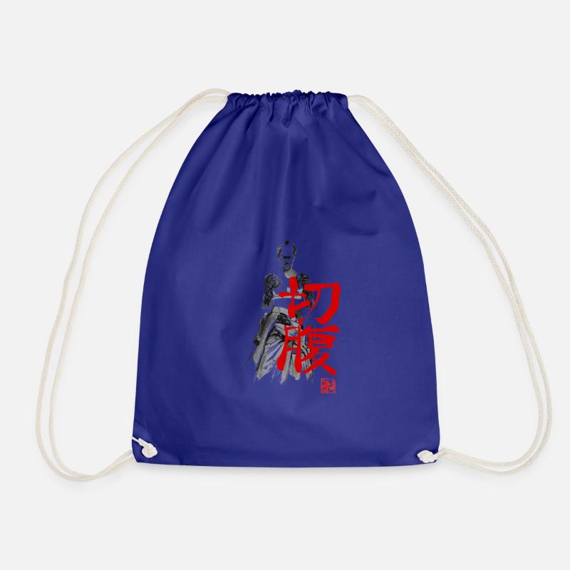 seppukku - Drawstring Bag - royal blue