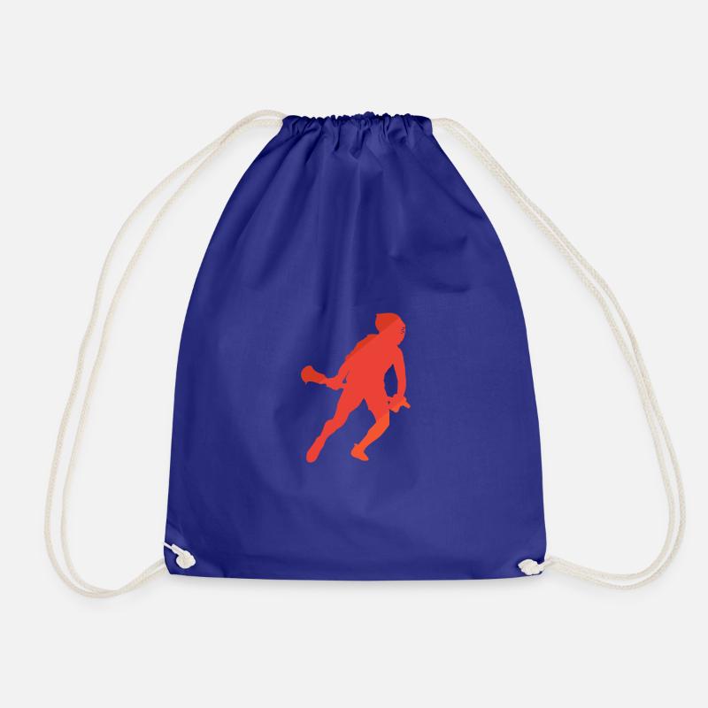 Lacrosse LSM Intercrosse - Drawstring Bag - royal blue