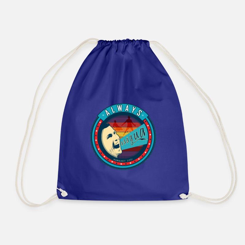 Agua - Drawstring Bag - royal blue
