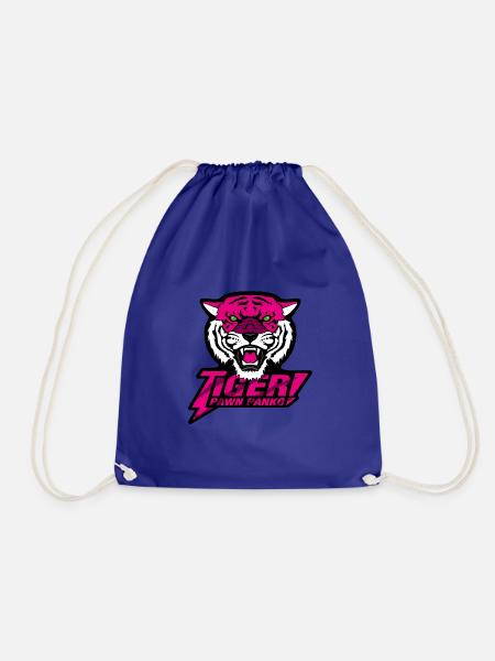 Tiger Pawn Panko pink - Turnbeutel - Königsblau