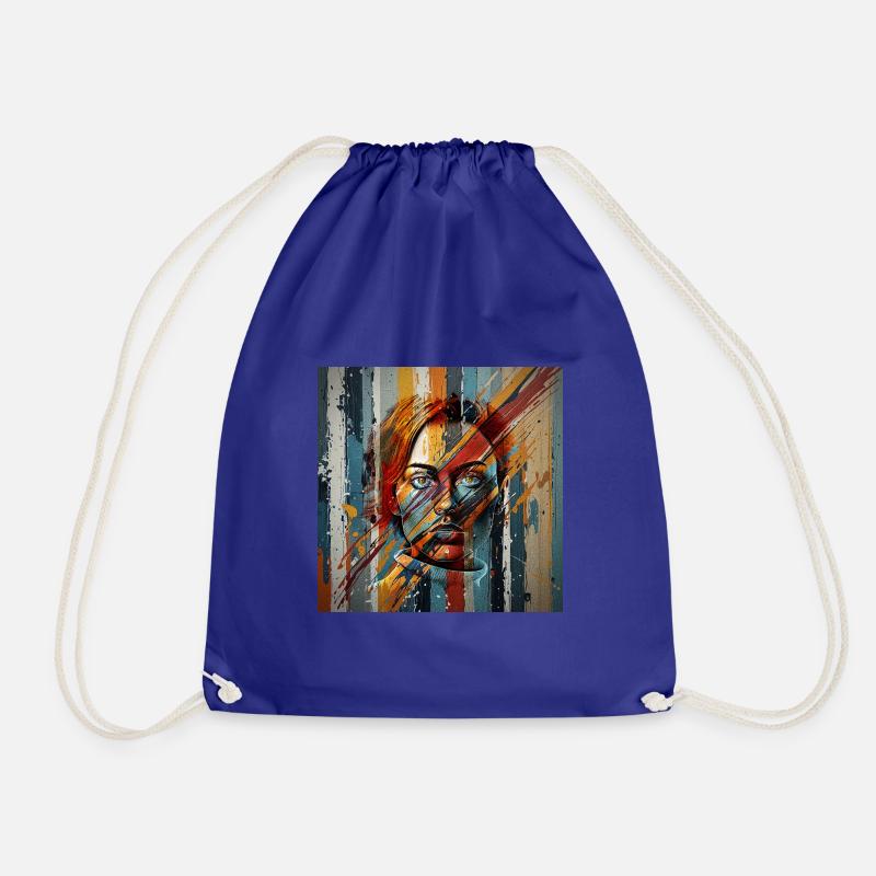 Beautyful - Drawstring Bag - royal blue