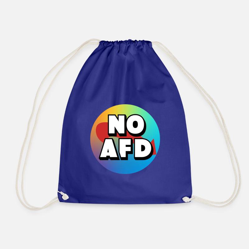 No AfD NEW Style - Turnbeutel - Königsblau