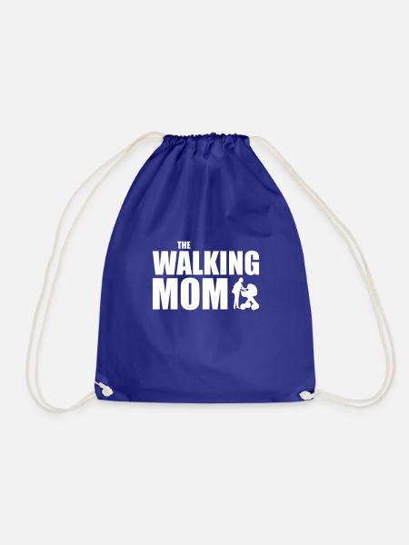 Mutter Kinderwagen Baby | Walking Mom - Turnbeutel - Königsblau