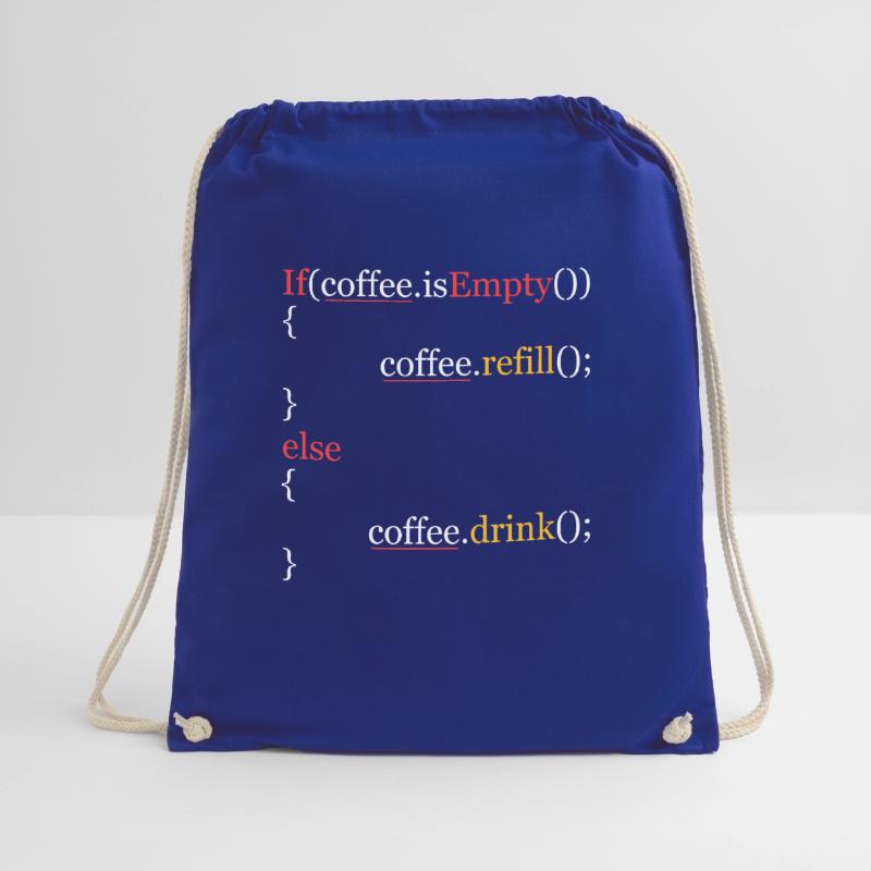Funny Coffee Code Programmers Turnbeutel