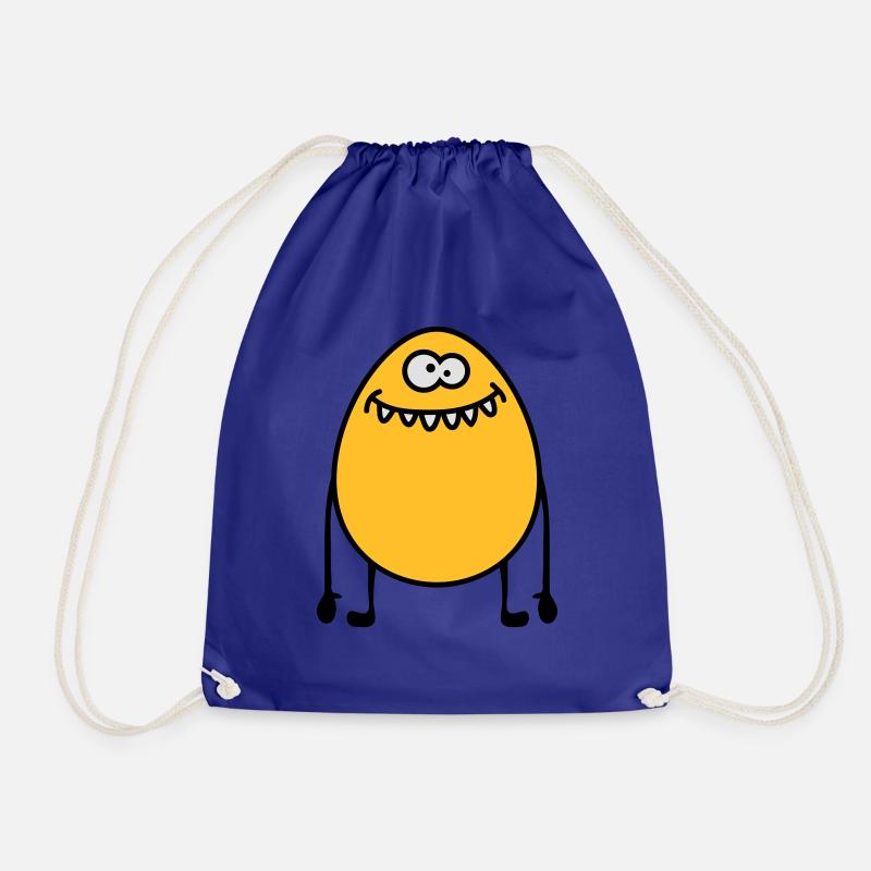 Egg Monster - Turnbeutel - Königsblau
