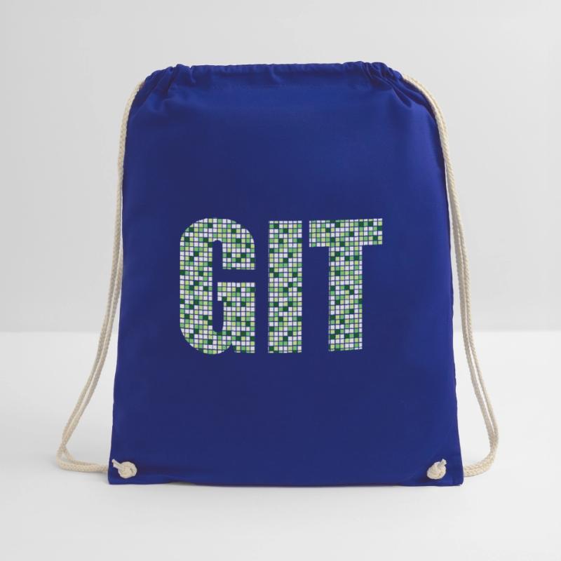 Git im Github Stil Turnbeutel