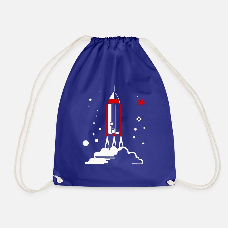 Vector Rocket - Turnbeutel - Königsblau