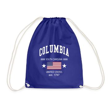 Columbia - Drawstring Bag - royal blue - Front