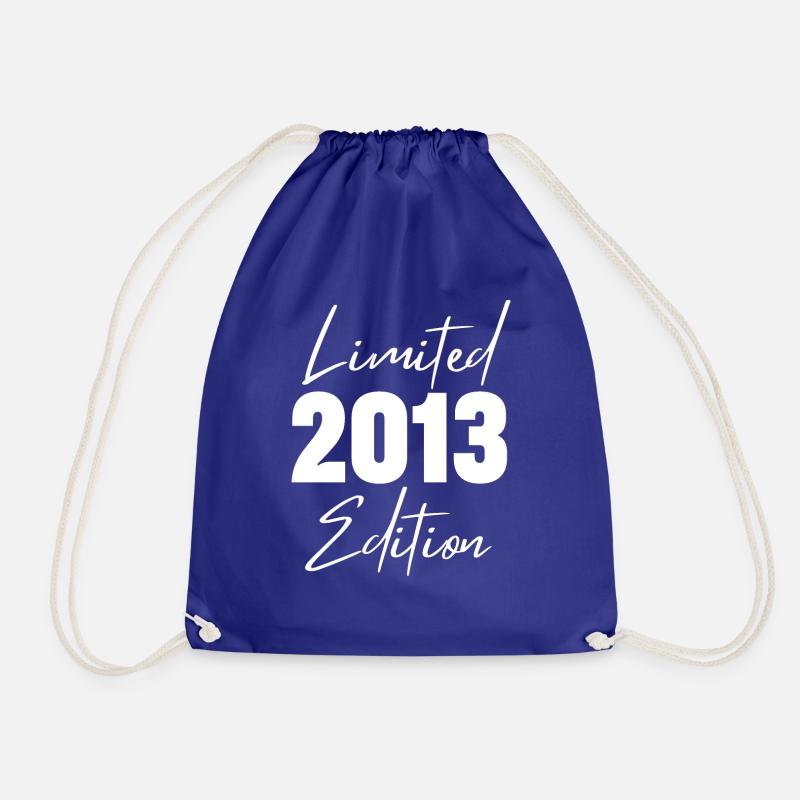 2013 Limited Edition - Drawstring Bag - royal blue