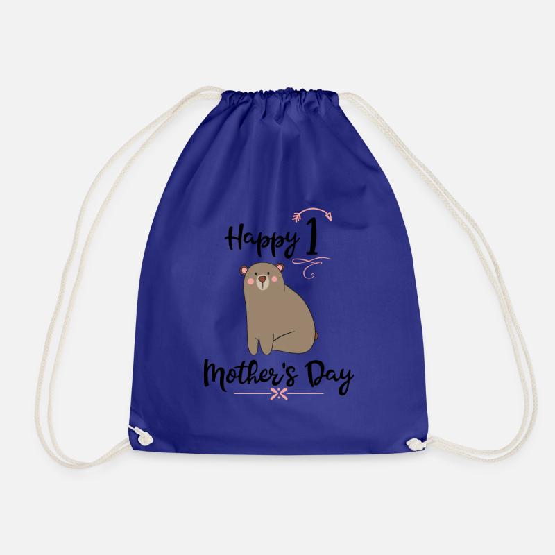 Mother's Day - Drawstring Bag - royal blue