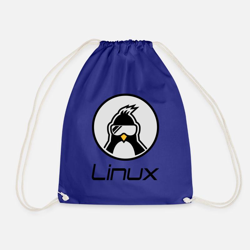 linux - Sac de sport léger - bleu roi