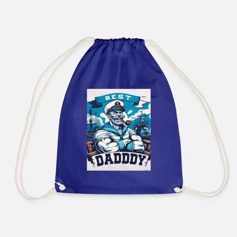 Best Daddy Vatertagsgeschenk - Turnbeutel - Königsblau