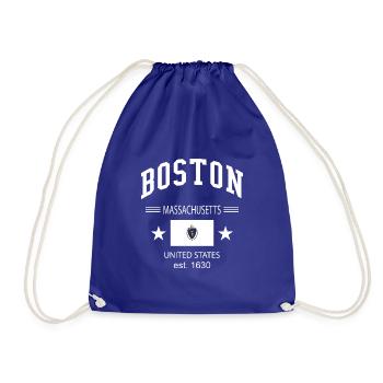 Boston - Turnbeutel - Königsblau - Vorne