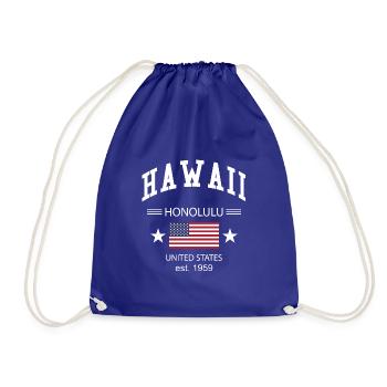 Hawaï - Sac de sport léger - bleu roi - Devant