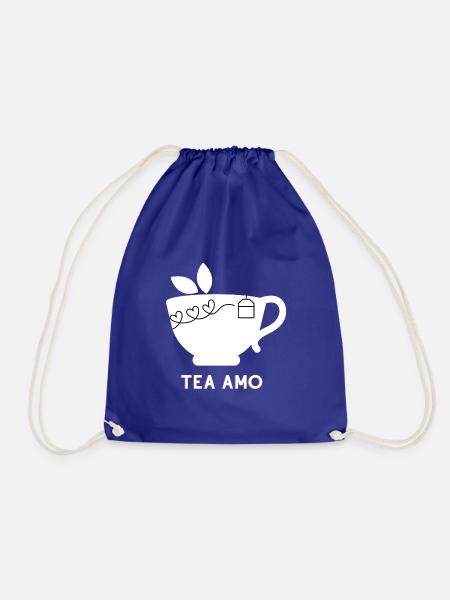 Tea Amo. - Turnbeutel - Königsblau