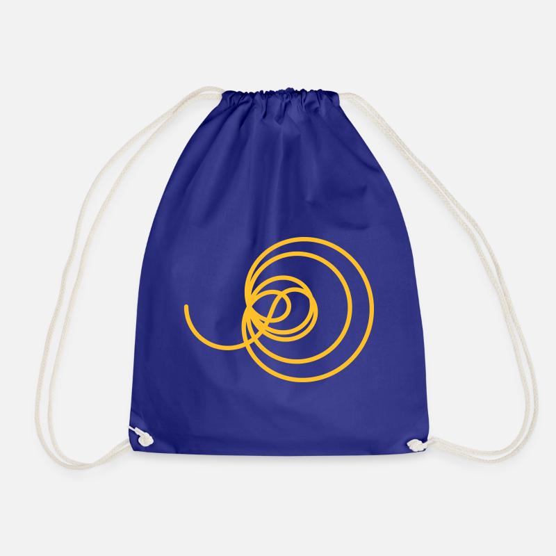 Zeta - Re=1/2 - without coordinates - Drawstring Bag - royal blue