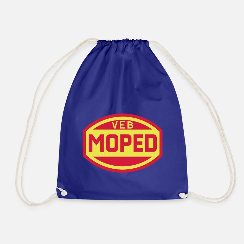 VEB Moped Logo (2c) - Turnbeutel - Königsblau