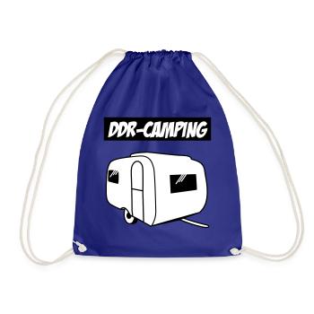 DDR Camping QEK Junior - Drawstring Bag - royal blue - Front